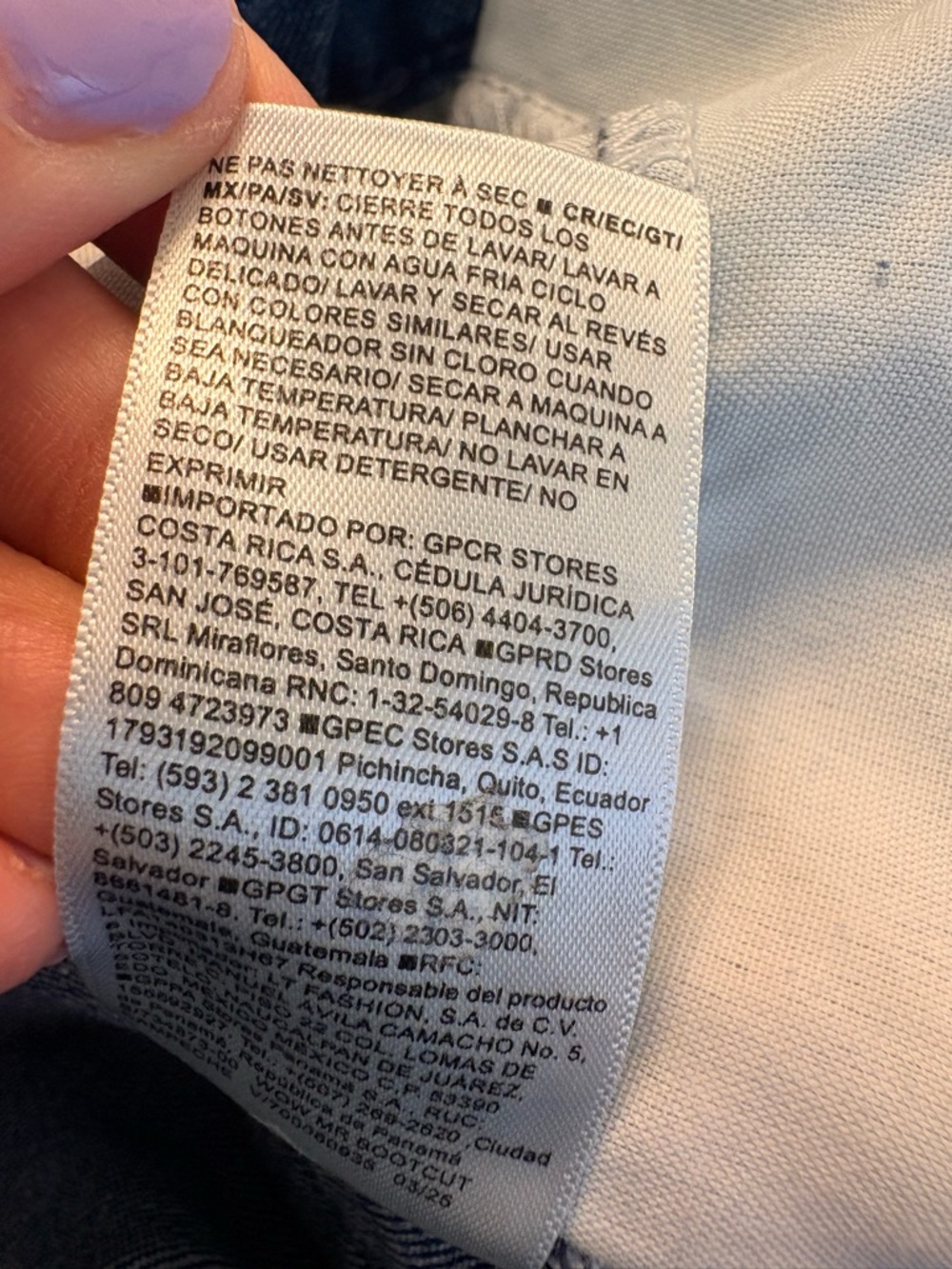 Old Navy Straight-Leg Mid-Rise Jeans in Medium Blue Wash Size 8 - Picture 7 of 7